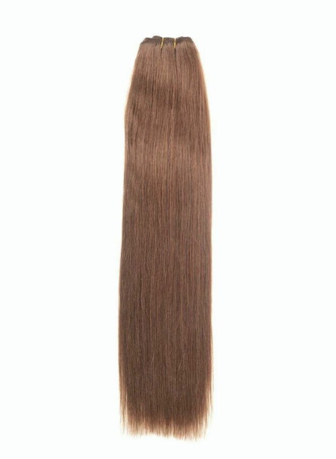 #6 Medium Brown Straight - Weave Extensions