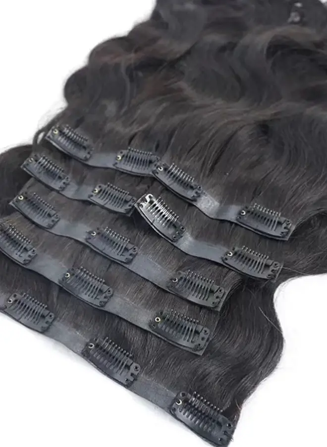 Body Wave- Seamless Clip In Extensions