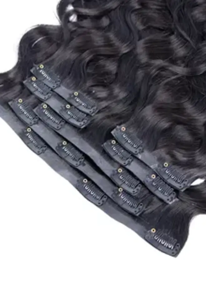 Natural Wavy - Seamless Clip In Extensions