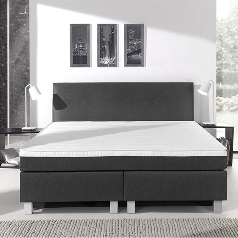 Boxspringbed - zwart - tweepersoons - Ultra Comfort