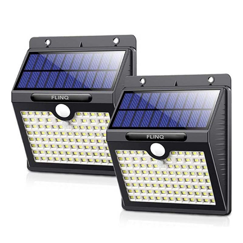Koopjedeal Set van 2 Solar Buitenlampen met Bewegingssensor - Koopjedeal - De beste Deals & Dagaanbiedingen aanbieding