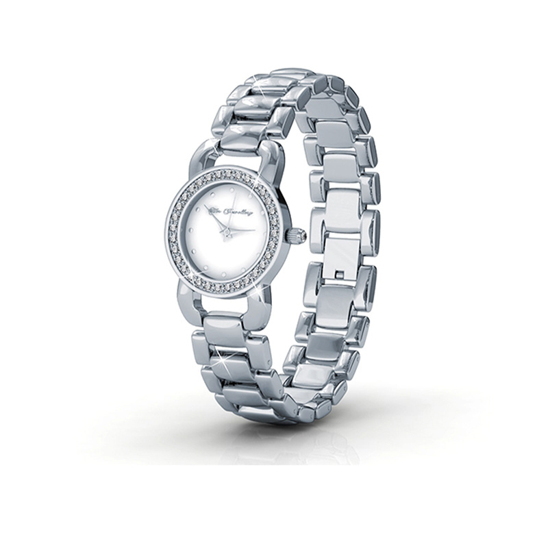 MEGA SALE! Stainless Steel - Dames Horloge - Wit | Koopjedeal.nl - Altijd de beste deal