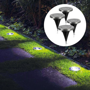 4-PACK LED Grondspots Solar