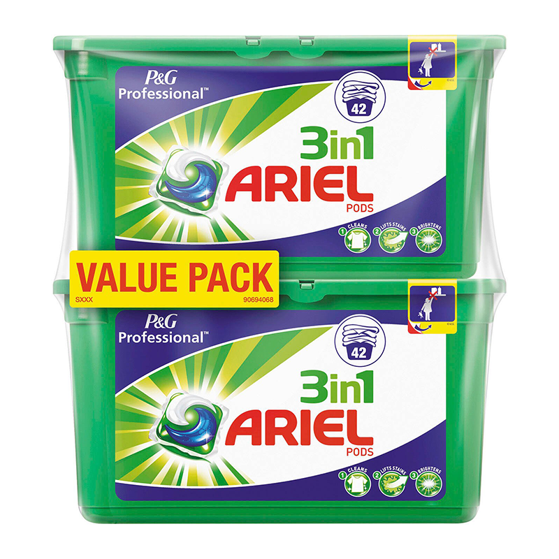 Ariel Professional Regular Wasmiddel Capsules 2x42 Wasbeurten