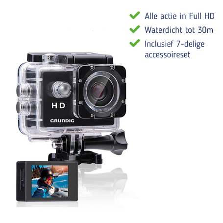 Maak een bed Probleem Riet Waterdichte HD Actie Camera kopen? | Koopjedeal