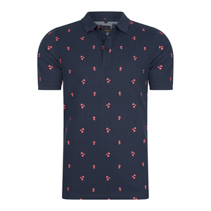 Modieuze Katoenen Polo's met Print - Palm