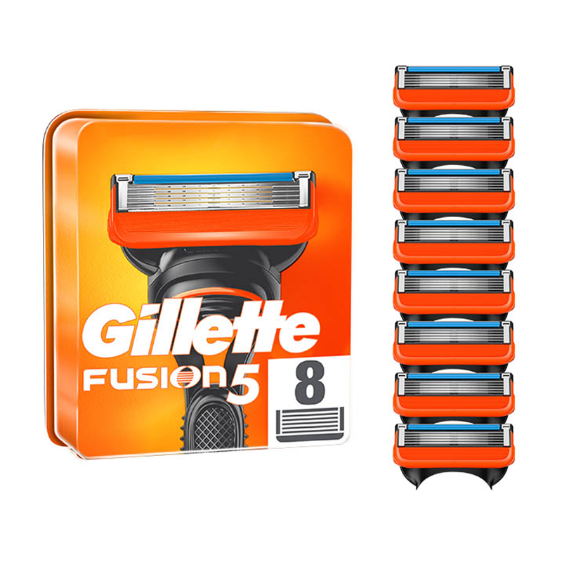 Gillette Fusion5 Scheermesjes - Voor Mannen - 8 Navulmesjes