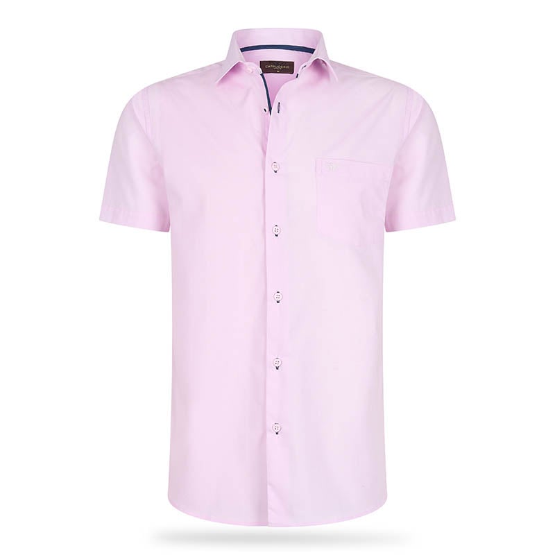 Overhemden Korte Mouw - Nieuw - Maat XL Roze | Koopjedeal.nl - Altijd de beste deal