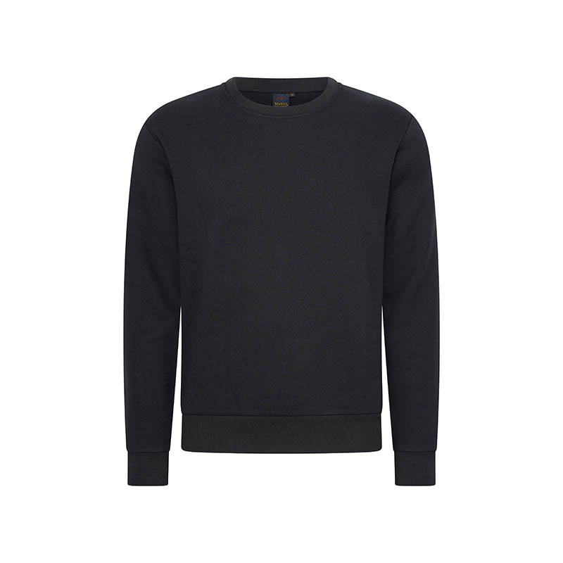 Heren Basic Sweater - Zwart