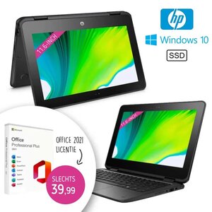 Razendsnelle HP ProBook X360 G2 - 128 GB opslag