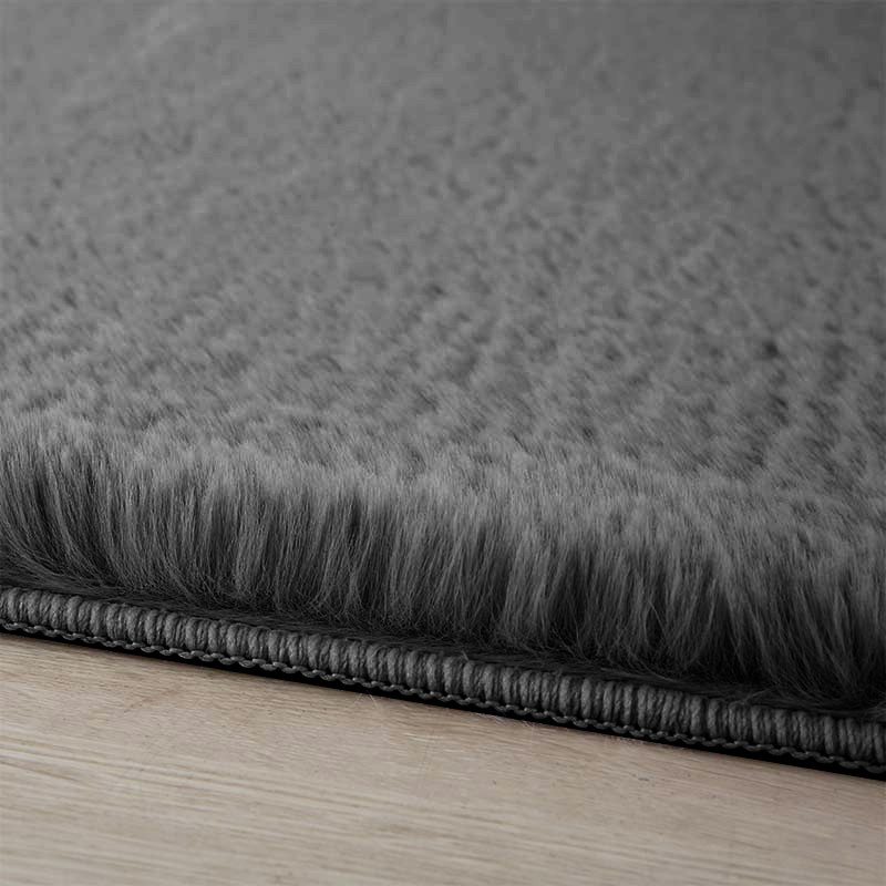 Fluffy Vloerkleed Comfy - Antraciet - 100 x 150 cm