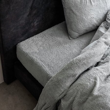 Hoeslaken Stretch Teddy - Topper