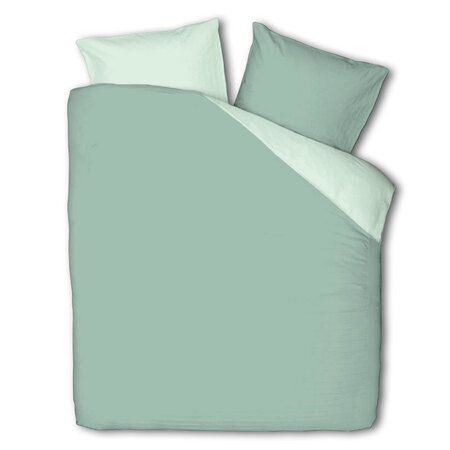 Dekbedovertrek Hotel Two Tone - Mint 