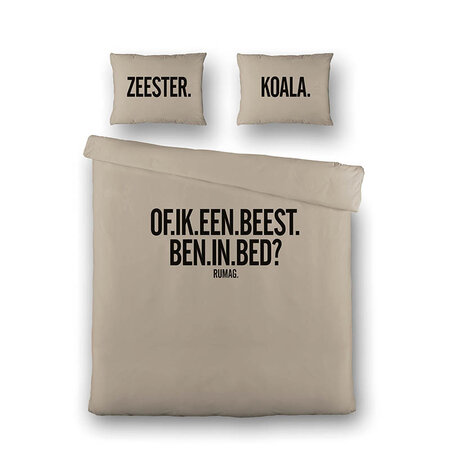 Dekbedovertrek RUMAG - Beest in Bed 