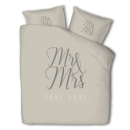 Dekbedovertrek Mr & Mrs 