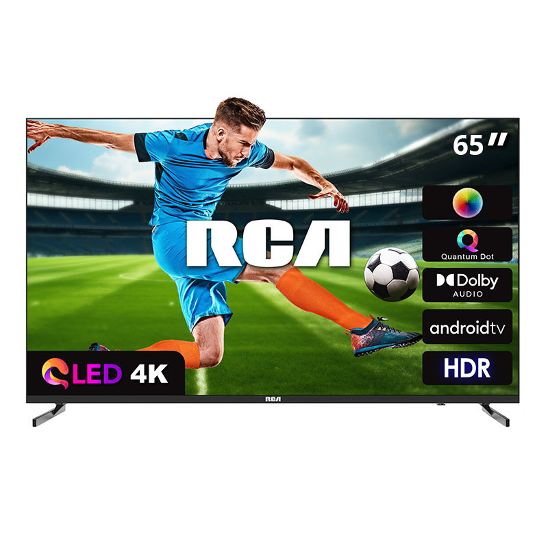 RCA 65&apos;&apos;QLED 4K Smart TV & Android TV