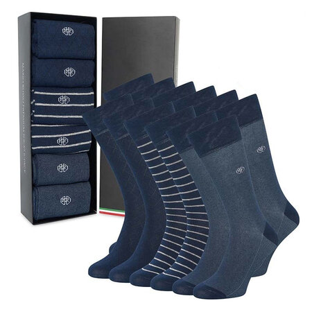6-Paar Premium Sokken met Giftbox