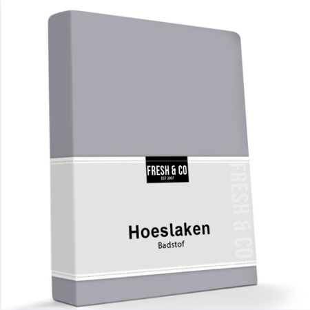 Hoeslaken Luxe Badstof - Antraciet