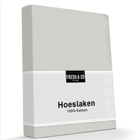 Hoeslaken Katoen - Creme