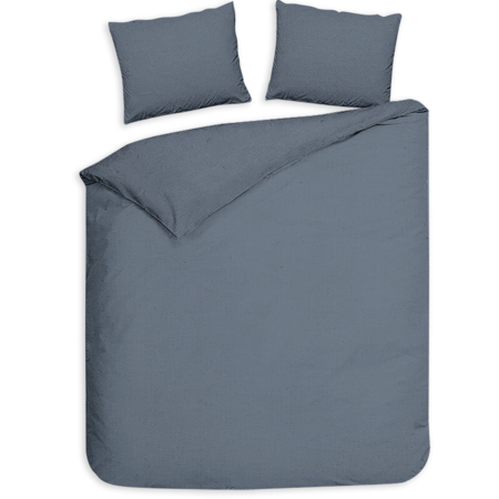 Dekbedovertrek Percale Katoen - Donkerblauw