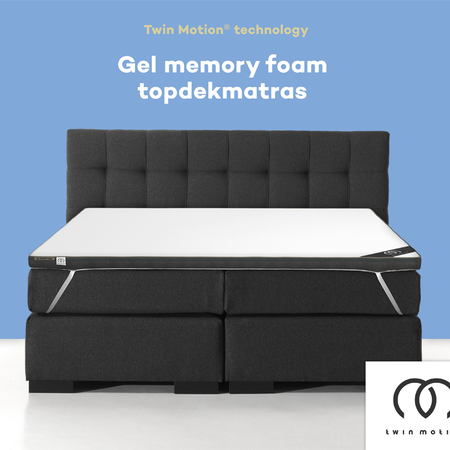 Toppermatras Twin Motion - HR Koudschuim