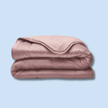 Lazy Dekbed Velvet - Roze
