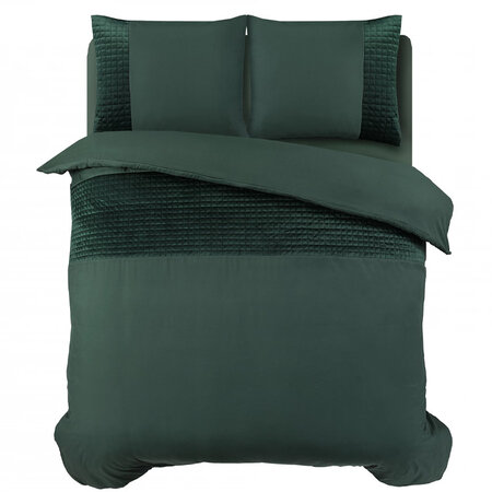 Dekbedovertrek Velvet Band - Groen