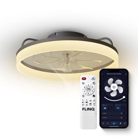 Smart Plafondventilator met Verlichting