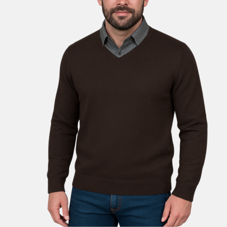 Pullover met Overhemdkraag