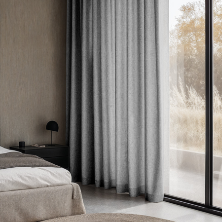 Gordijnen Met Linnen Look 150/300 cm - Haken Of Ringen