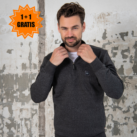 Comfortabele Zip Trui