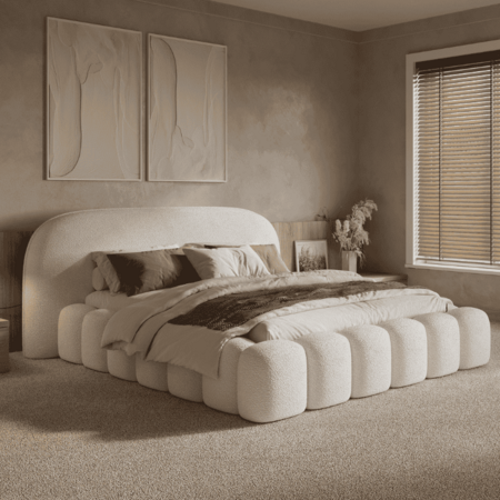 Boxspring met Opbergruimte Signature - Off-White