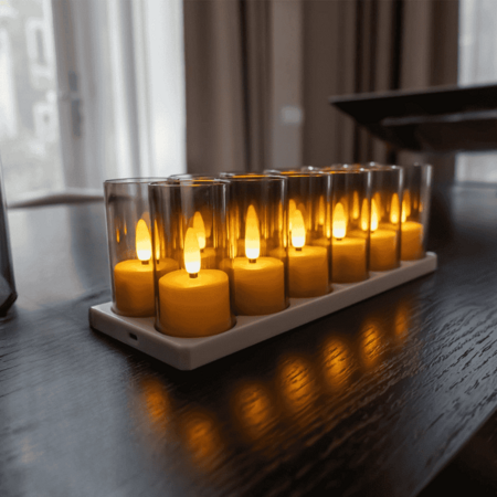 Oplaadbare LED Waxinelichtjes 