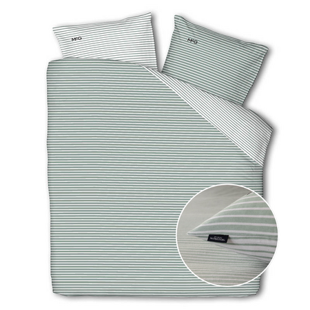 Dekbedovertrek Flanel - Earthy Greens