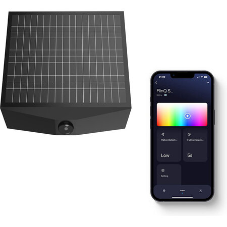 Luxe Solar Wandlamp - Bewegingssensor 