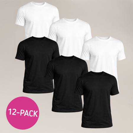 12-PACK T-Shirts - Maat: S
