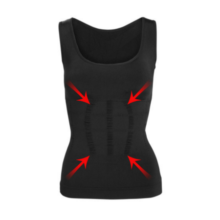 TWEEDE KANS - Figuurcorrigerend Ondershirt - Dames L