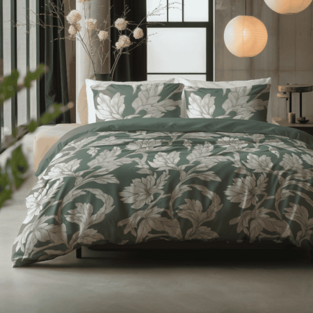 Dekbedovertrek Katoen - Florasty