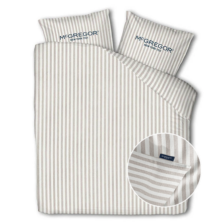 Dekbedovertrek McGregor Greensboro - Taupe