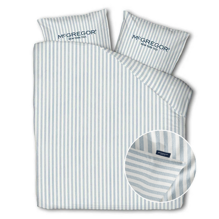 Dekbedovertrek Greensboro Katoen - Blauw 