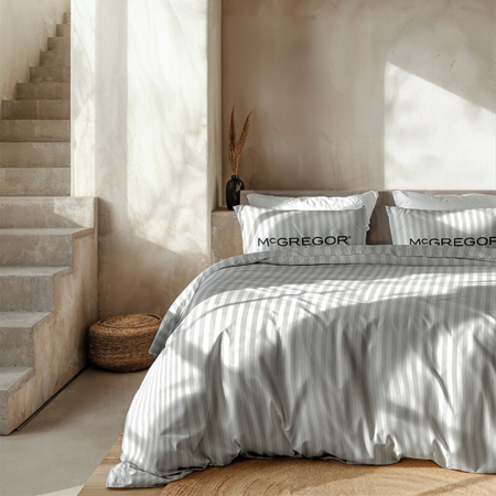Dekbedovertrek McGregor Greensboro - Grijs