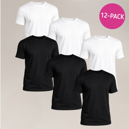12-PACK T-Shirts - Maat: S