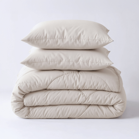 Lazy Dekbed Zonder Overtrek - Uni - Off White