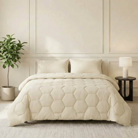 Easy Dekbed Zonder Overtrek - Off White