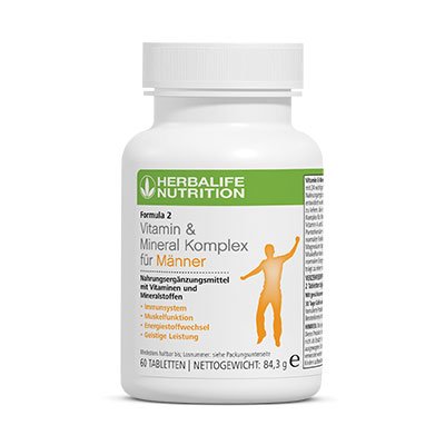 Complejo de vitaminas y minerales - Herbalife Formula 2