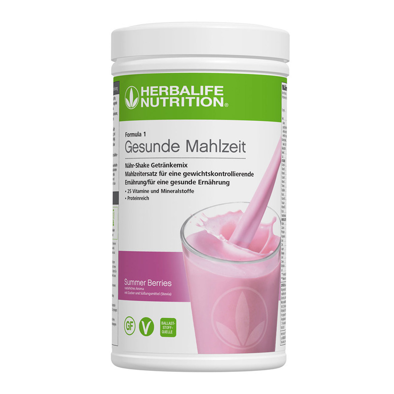 Herbalife Formula 1 Healthy Meal - Summer Berries - vegan ingredients