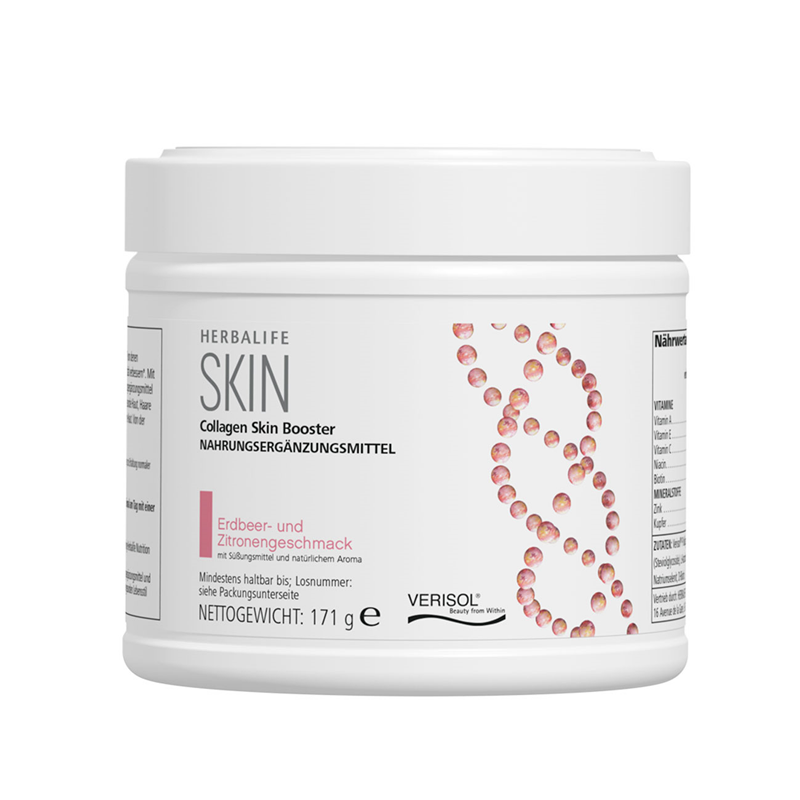 Herbalife Collagen Skin Booster - sabor a Fresa y limón - Contiene Verisol® P