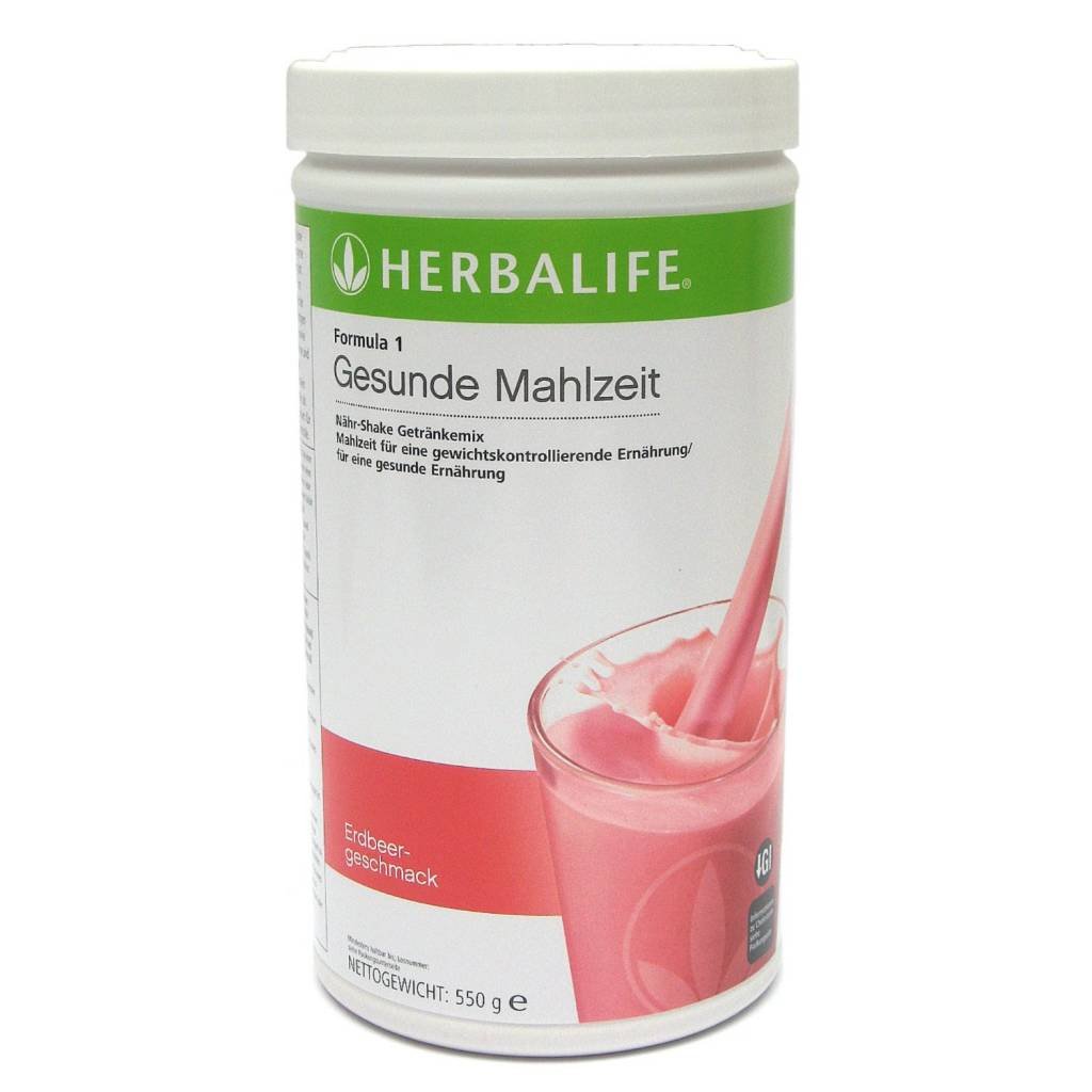 Herbalife Formula 1 Nähr-Shake Getränkemix  0143 - Erdbeere