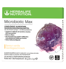 Herbalife Microbiotic Max - Food Supplement Vanilla 20 sachets