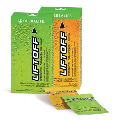Herbalife Liftoff ® - Compresse effervescenti per Energy Drink arancia
